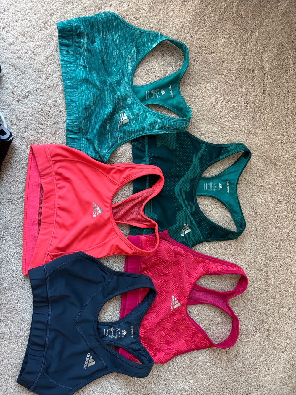 Pack of 5 Adidas Women’s Sports Bras